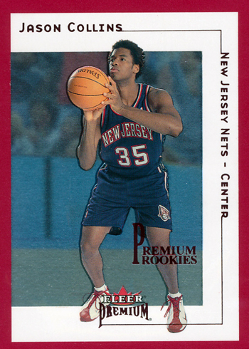 First-Gay-Athlete-Jason-Collins-2001-02-Fleer-Premium-Rookie-Star-Parallel-Card