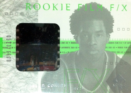 First-Gay-Athlete-Jason-Collins-2001-02-SP-Authentic-Rookie-Film-FX-Card