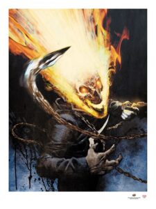 2017-Upper-Deck-Gallery-Art-Print-Ghost-Rider-Jason-Shawn-Alexander-Halloween