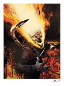 2017-Upper-Deck-Gallery-Art-Print-Ghost-Rider-Jason-Shawn-Alexander-Halloween-Variant