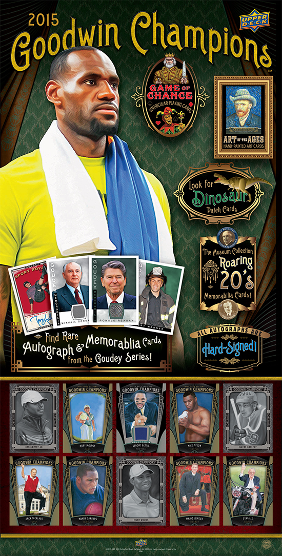 Goodwin Champions Upper Deck Goudey 2015
