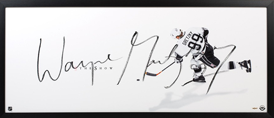 Group-Gift-Idea-Dad-Father-Upper-Deck-Authenticated-Autographed-The-Show-Wayne-Gretzky-Photograph