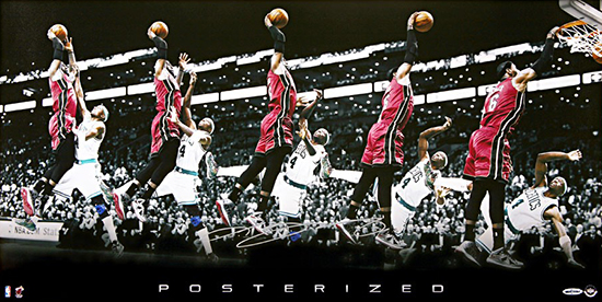 Group-Gift-Idea-Grad-Graduate-LeBron-James-Autograph-Posterized-Photograph