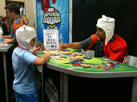 Upper Deck Marvel Super Hero Squad Demo Comic-Con 2012