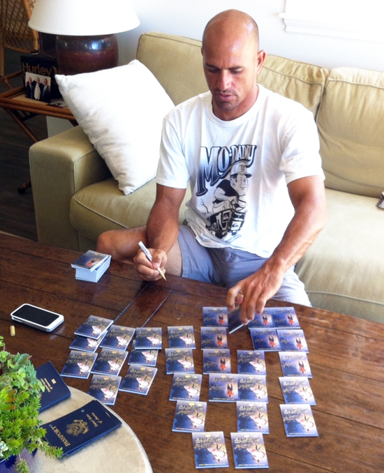 Surfing Legend Kelly Slater Finds His Way Into New Upper Deck