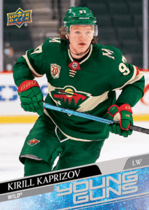 Kirill Kaprizov Young Guns Card