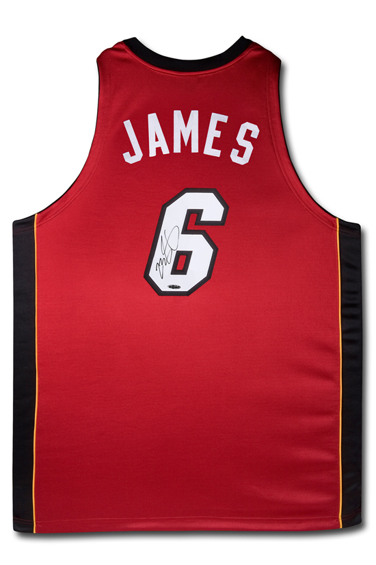 LBJ Heat Alternate Jersey