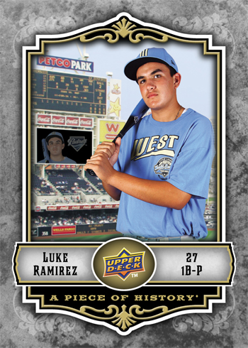 Luke Ramirez-1 BIG BAT: Park View All-Star First Baseman Luke Ramirez strikes a pose.