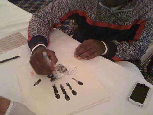 Mcihael Jordan Signed UDA Tegata Keepsake