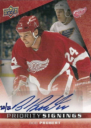 NHL-Bob-Probert-Upper-Deck-Priority-Signings-Autograph-Card