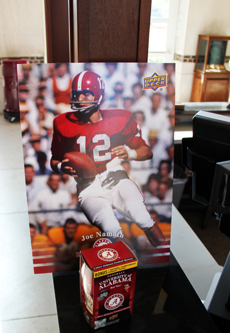 Paul-Bear-Bryant-Museum-University-of-Alabama-Upper-Deck-Cards-Namath Paul-Bear-Bryant-Museum-University-of-Alabama-Upper-Deck-Cards-Namath