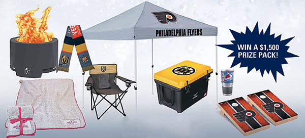 2021 NHL Outdoor Games at Lake Tahoe - Watch, Collect and Win Contest Prizes