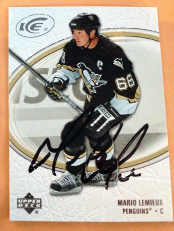 Sal-Cerilli-Upper-Deck-Draft-Runner-NHL-Mario-Lemieux-Autograph-Card Mario Lemieux autograph Upper Deck Card