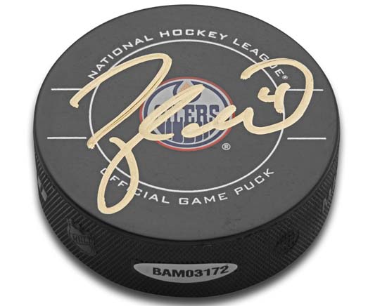 Taylor Hall Puck