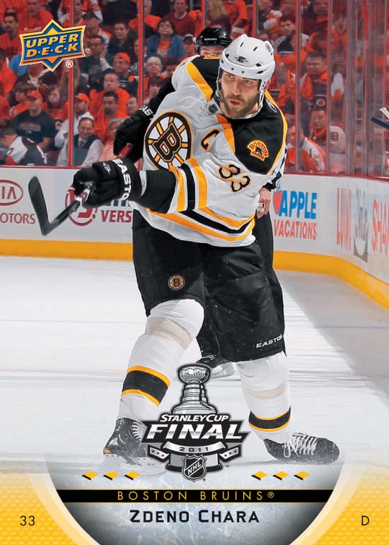 Upper Deck Zdeno Chara Promo Card