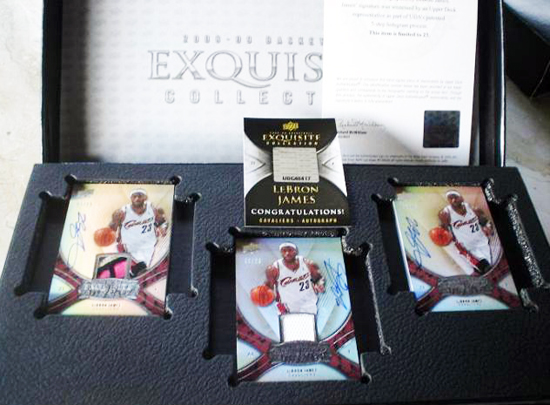 Upper-Deck-25th-Anniversary-Collector-Memories-Exquisite-Collection-LeBron-James-Player-Box