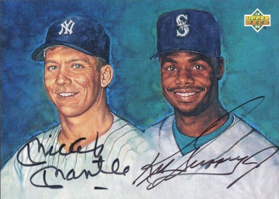 Upper-Deck-25th-Anniversary-Collector-Memories-Mantle-Griffey-1994-Dual-Autograph