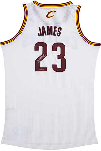 Upper-Deck-Authenticated-UDA-Gift-LeBron-James-Cleveland-Cavaliers-Home-White-Jersey-Signed
