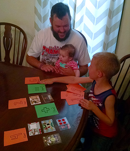 Upper-Deck-Dads-Read-Father-Son-Teach-Kids-Dad-Trading-Cards-Math-Arithmatic