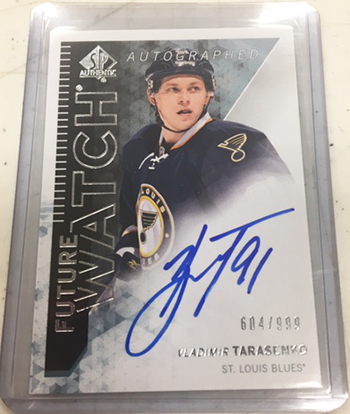 Upper-Deck-SP-Authentic-Future-Watch-Rookie-Autograph-Vladimir-Tarasenko