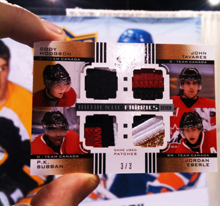 Upper-Deck-Sports-Cards-Collectibles-Expo-Big-Hits-Rare-Inserts-SPGU-Team-Canada-Patch