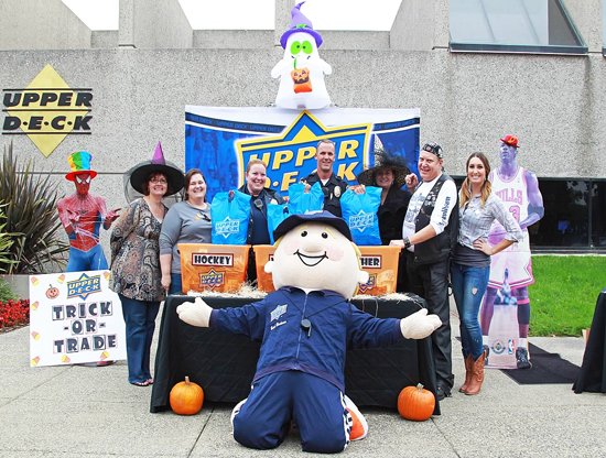 Upper-Deck-Trick-or-Trade-Halloween-Event-Staff-in-Costume-at-Headquarters