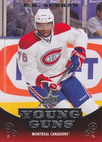 Upper-Deck-Young-Gun-Rookie-PK-Subban