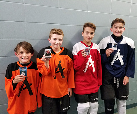 Youth-Hockey-Upper-Deck-Millennium-Place-Transcend-Athletics-Kids-Sampling-Marketing-Promotion-8