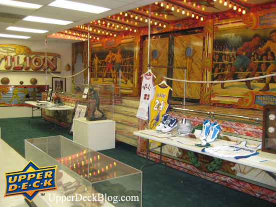 saturday-3 Upper Deck held a special auction for Diamond Club members with some very rare authenticated memorabilia items.