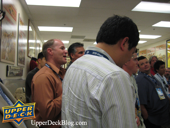 saturday-4 Upper Deck Diamond Club members got to ask Tony questions about everything from the difficulty about having a documentary filmed on the team during training camp to what it’s like to play for Jerry Jones.