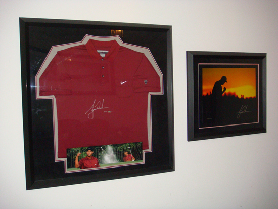 sil1 UDA Tiger Woods items in Silverman’s collection.
