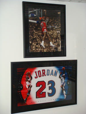 sil3 UDA Michael Jordan items in Silverman’s collection.