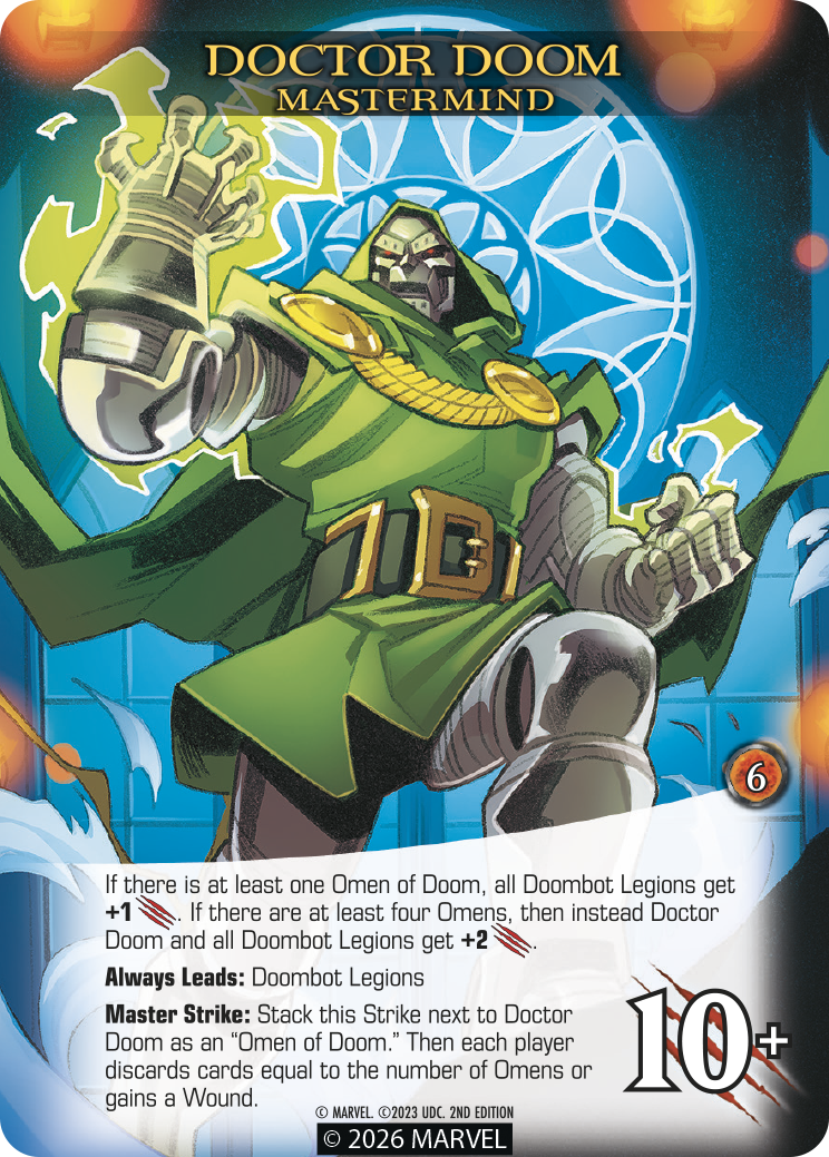 Discover Legendary Marvel Second Edition - Upper Deck
