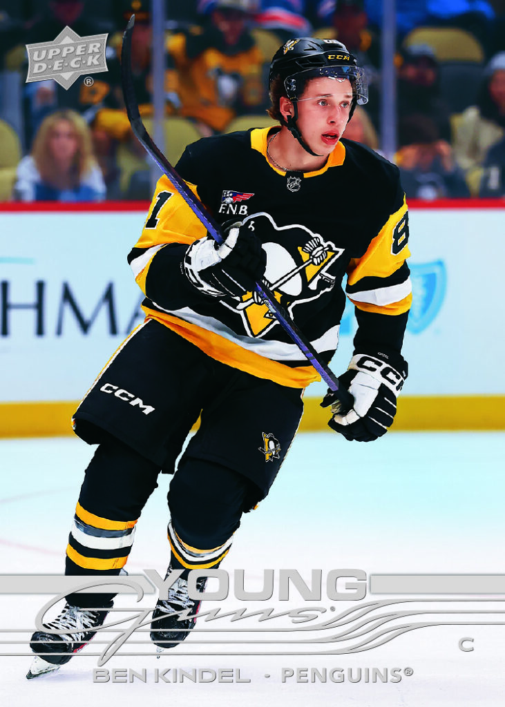Base Set Young Guns featuring Ben Kindel in 2025-26 Upper Deck Series 2
