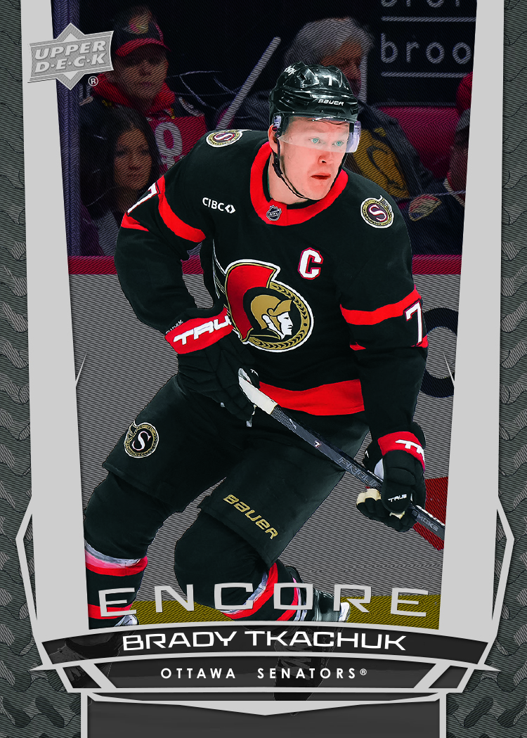 Encore featuring Brady Tkachuk in 2025-26 Upper Deck Series 2
