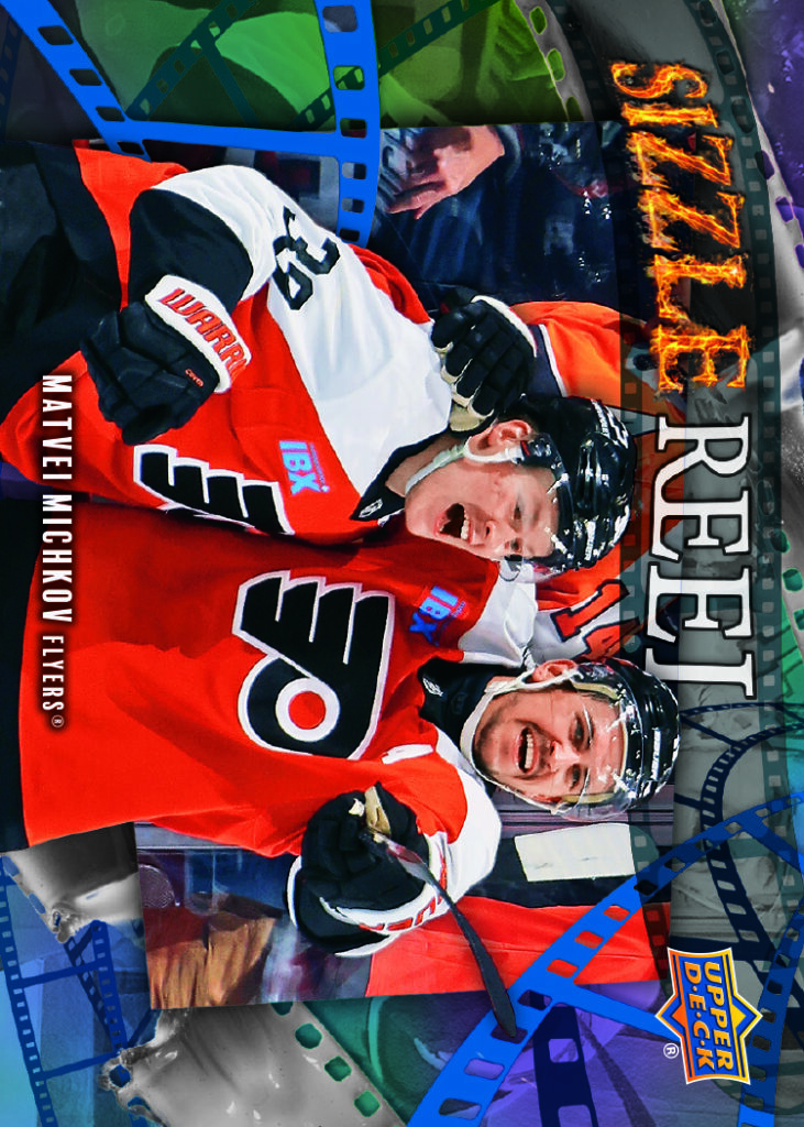 Sizzle Reel featuring Matvei Michkov in 2025-26 Upper Deck Series 2