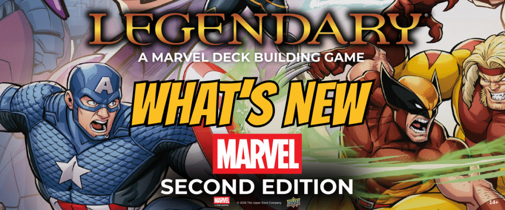 Discover Legendary Marvel Second Edition - Upper Deck