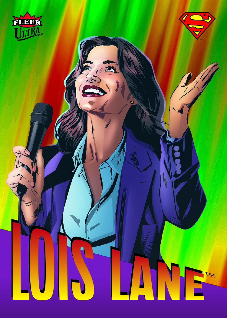 '95 Retro Card featuring Lois Lane in Fleer Ultra Superman
