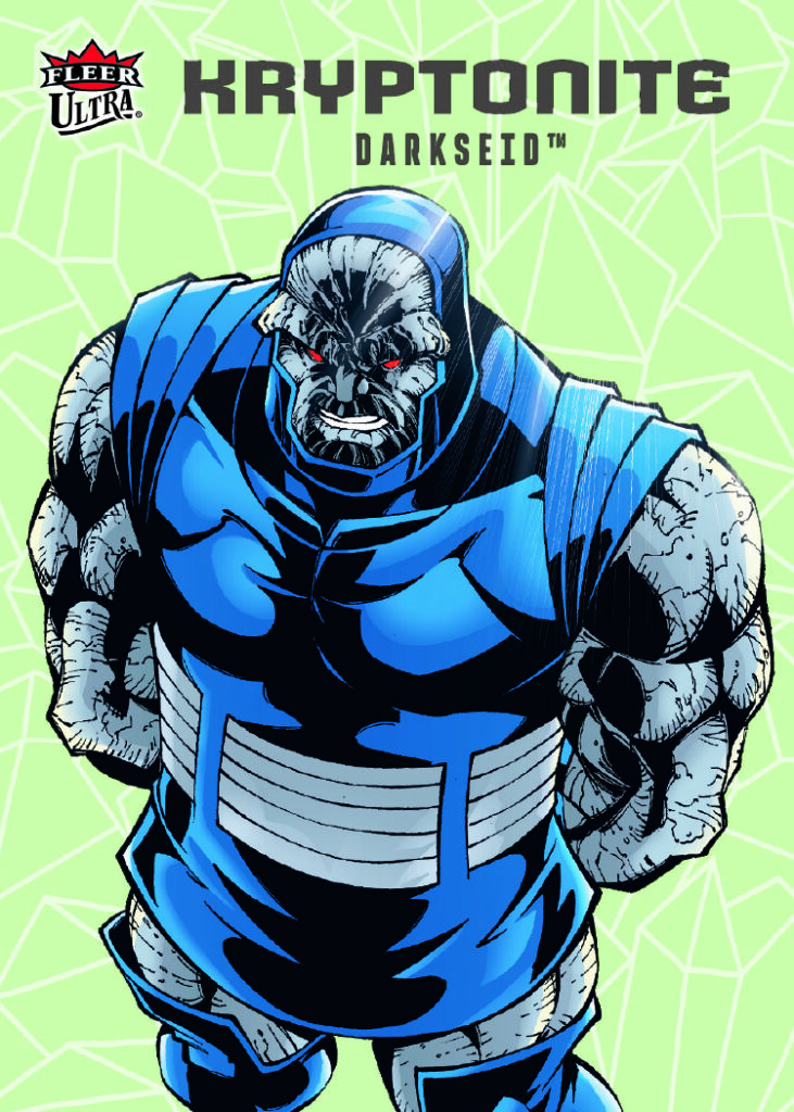 Kryptonite Card featuring Darkseid in Fleer Ultra Superman