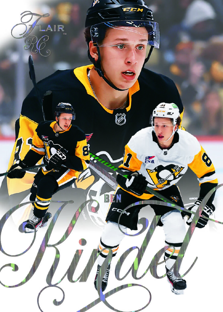 Spectrum Variant Card featuring Ben Kindel in 2025-26 Flair Hockey