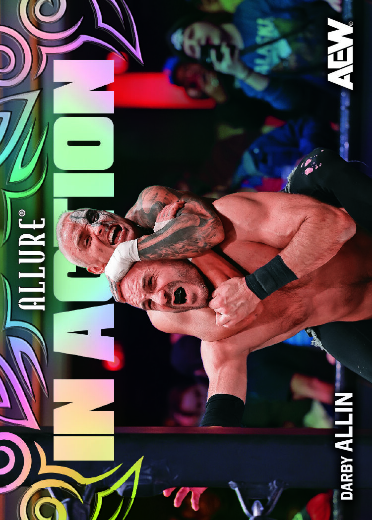Base Set In Action Card featuring Darby Allin in 2026 AEW Allure