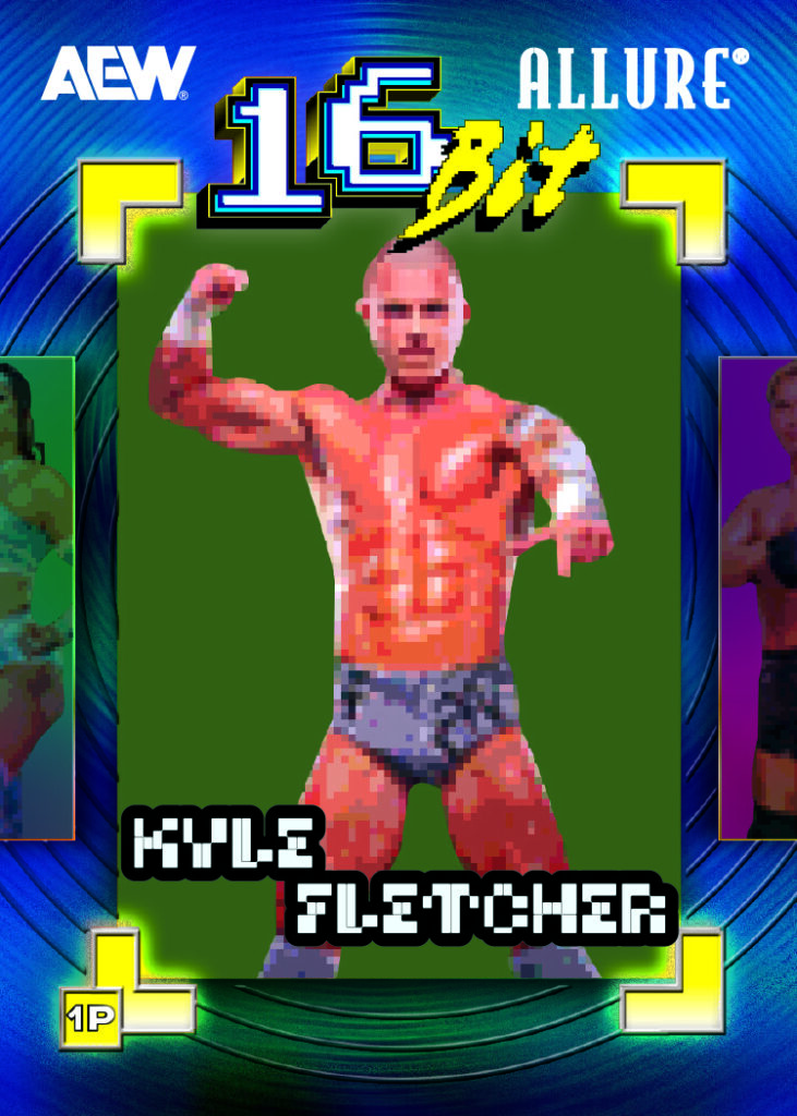 16-Bit Card featuring Kyle Fletcher in 2026 AEW Allure