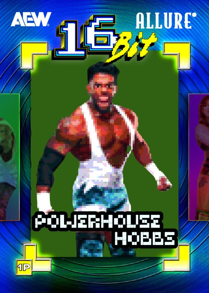16-Bit Card featuring Powerhouse Hobbs in 2026 AEW Allure