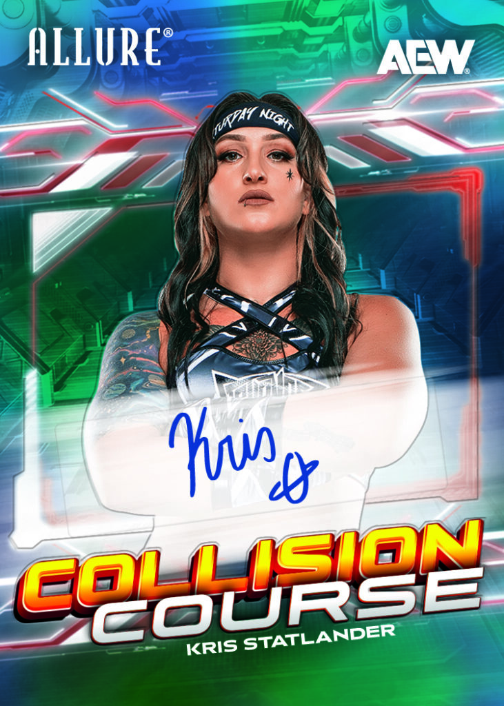 Collision Course Autograph Card featuring Kris Statlander in 2026 AEW Allure