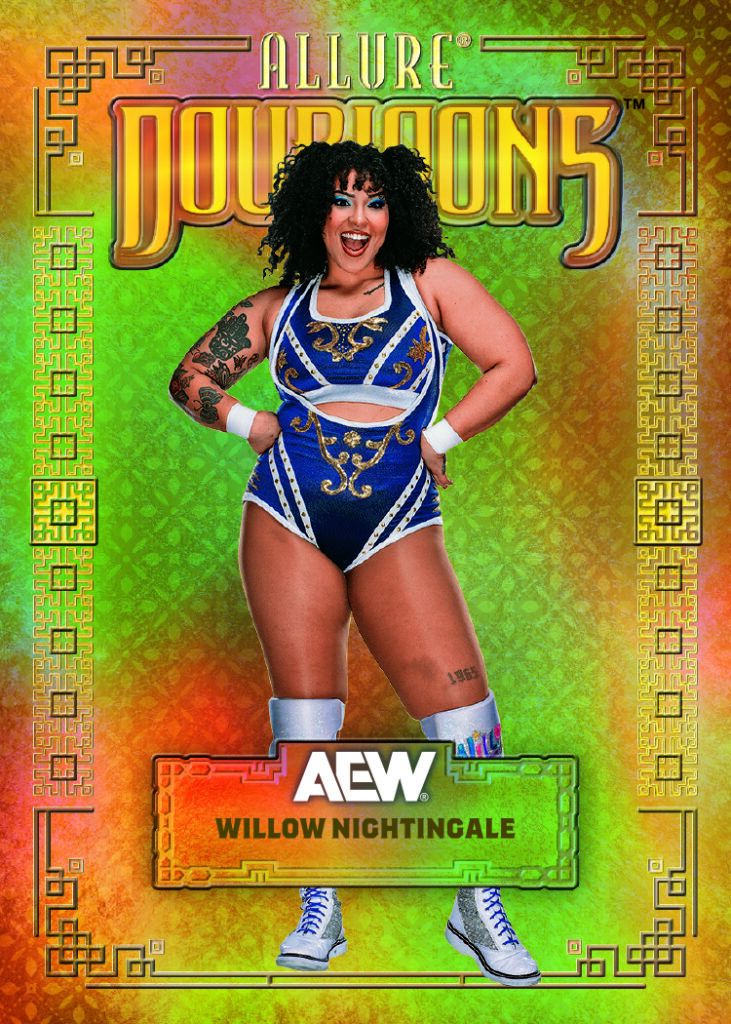 Doubloons Card featuring Willow Nightingale in 2026 AEW Allure
