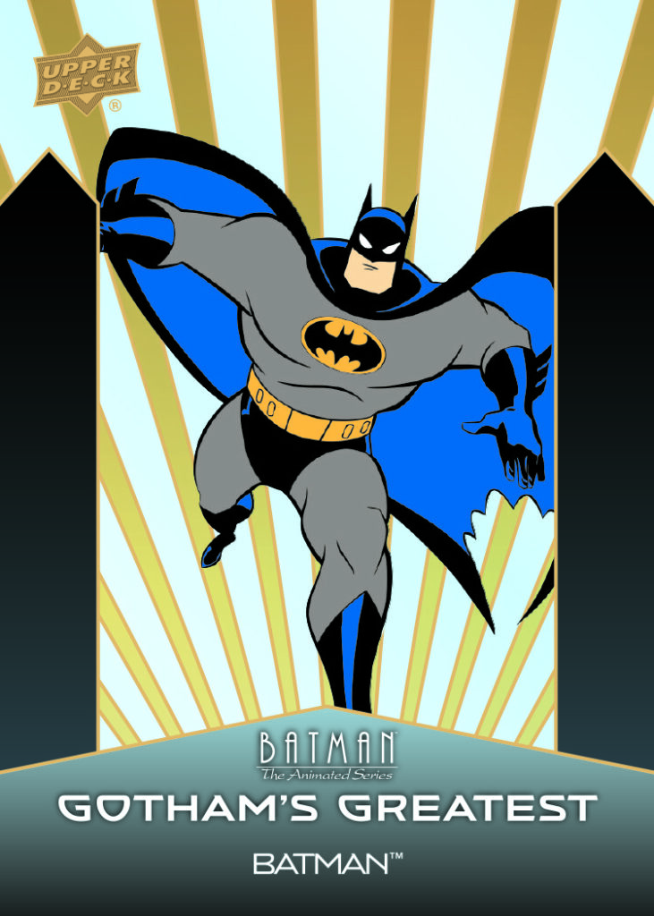 Gotham's Greatest Card featuring Batman in Batman: The Animated Series