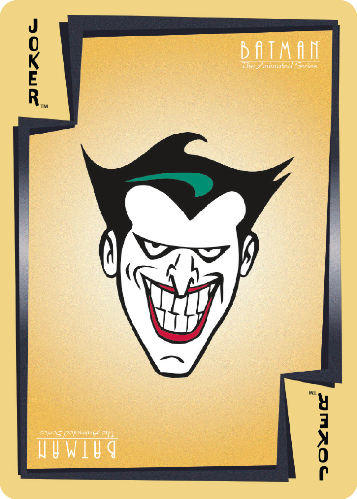 Joker's Wild Gold Card featuring The Joker in Batman: The Animated Series