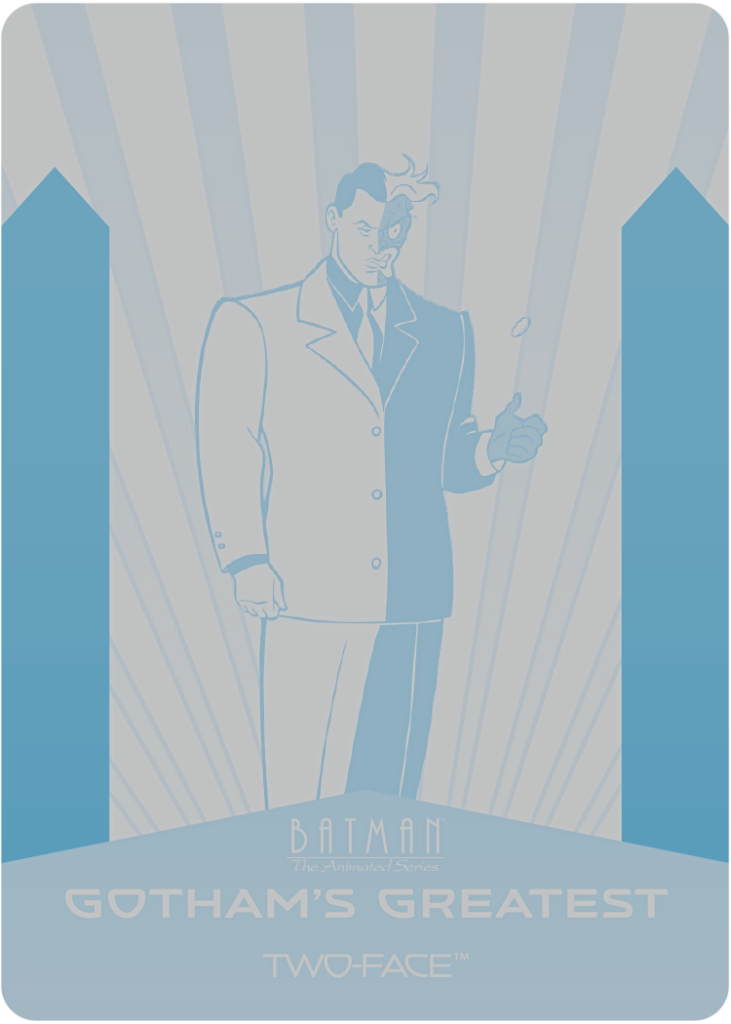 Gotham's Greatest Printing Plate featuring Two-Face in Batman: The Animated Series