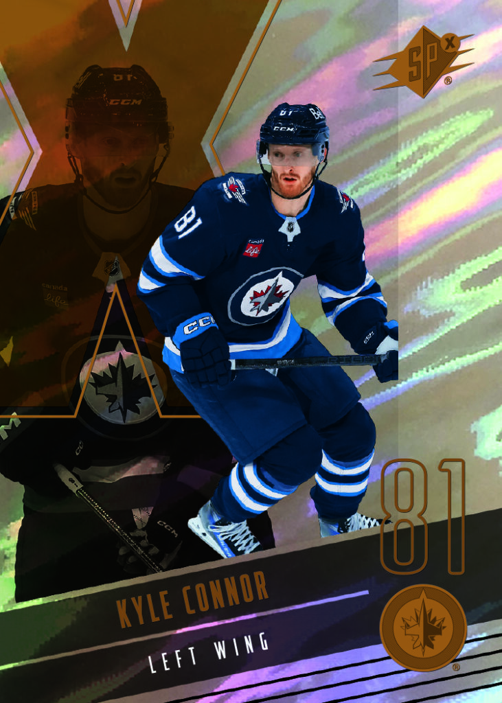 Base Set Card featuring Kyle Connor in 2025-26 SPx Hockey