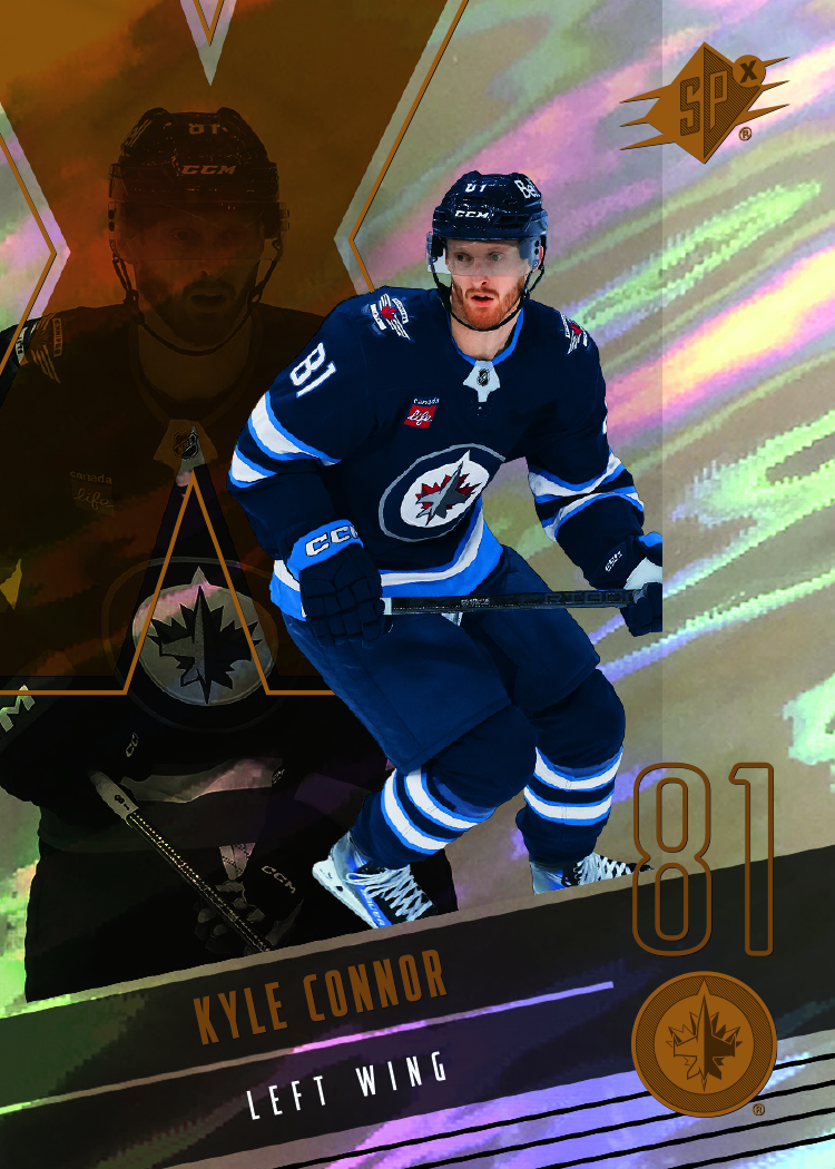 Base Set Card featuring Kyle Connor in 2025-26 SPx Hockey
